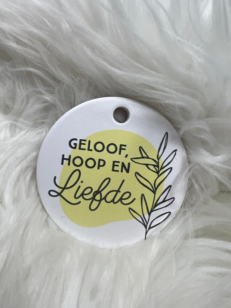 Magneet Geloof hoop en liefde