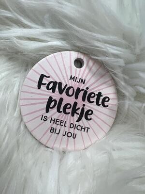Magneet Favoriete plekje