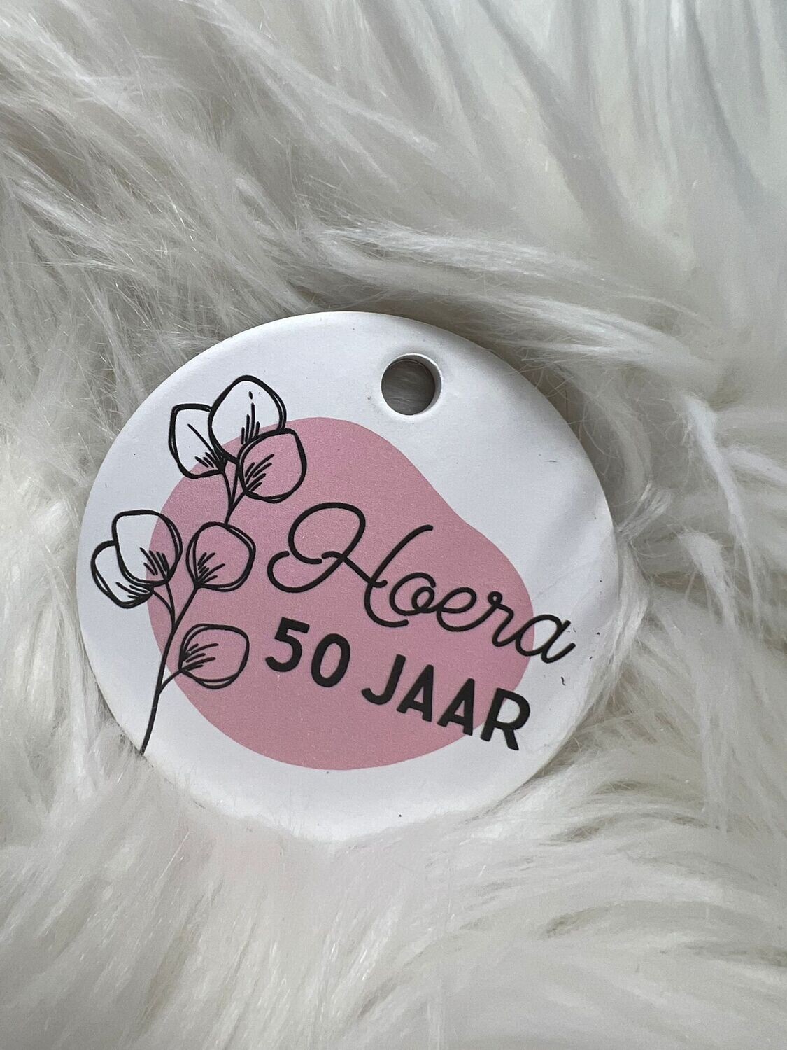 Magneet Hoera 50 jaar