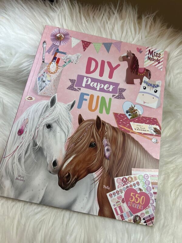 DIY Paper fun boek Miss Melody