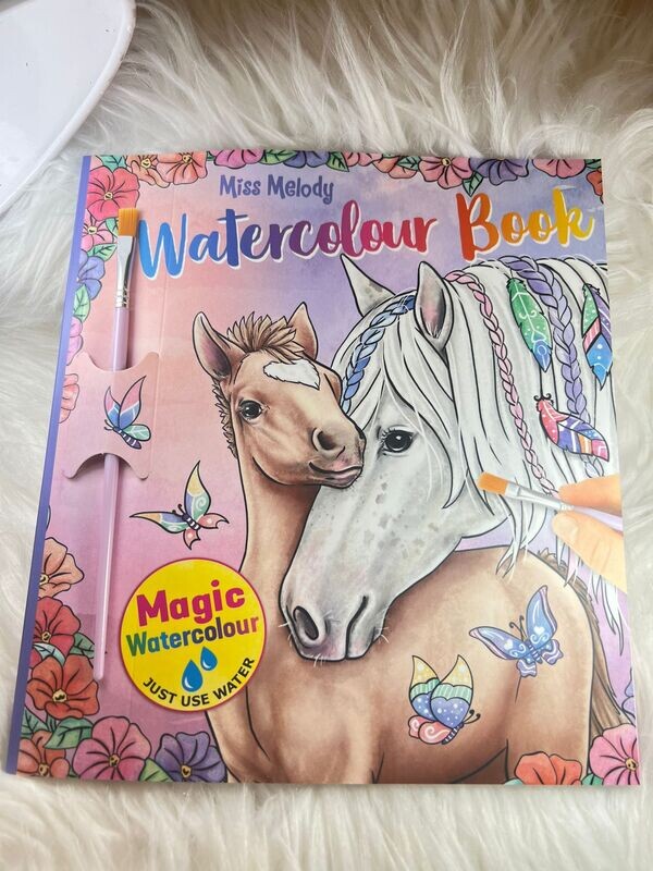 Watercolor boek Miss Melody