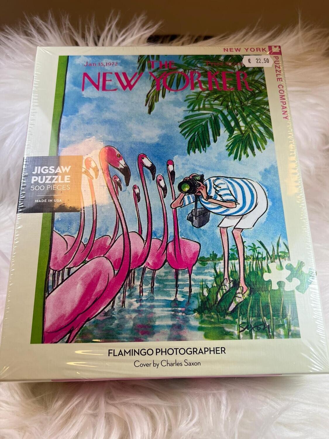 Puzzel Flamingo photographer 500pcs