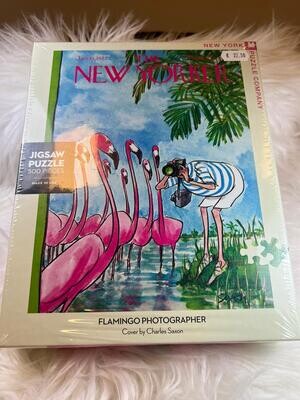 Puzzel Flamingo photographer 500pcs