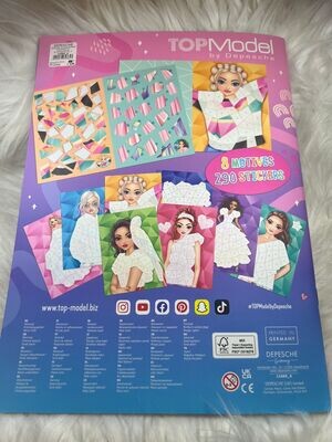 TOPModel Nummer stickers