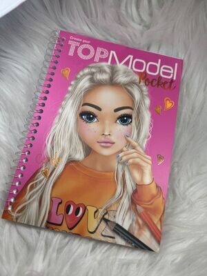 TOPModel Pocket kleurboek