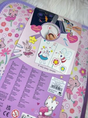 Paint &amp; swipe boek Princess Mimi