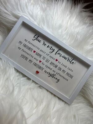 You&#39;re my favourite - Fotolijst L
