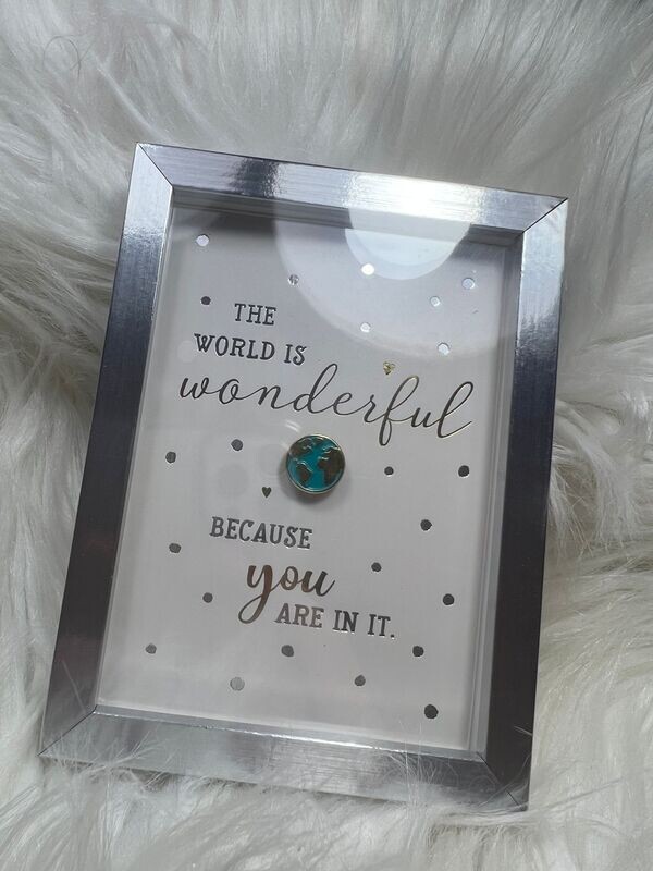 The world is wonderful - Fotolijst M