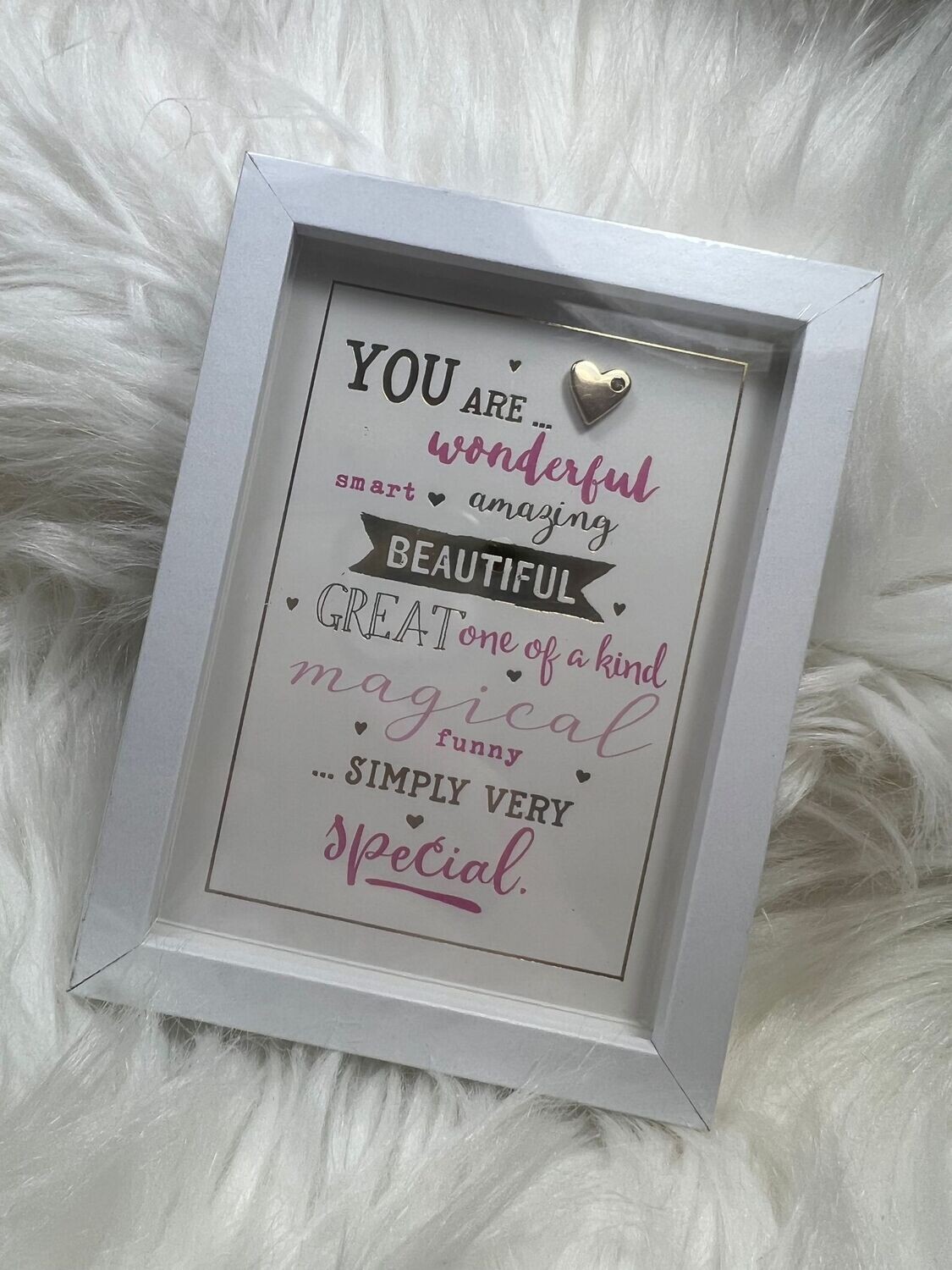 You are wonderful, smart, amazing... - Fotolijst M