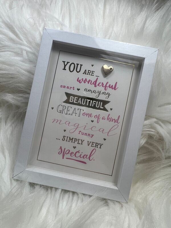 You are wonderful, smart, amazing... - Fotolijst M