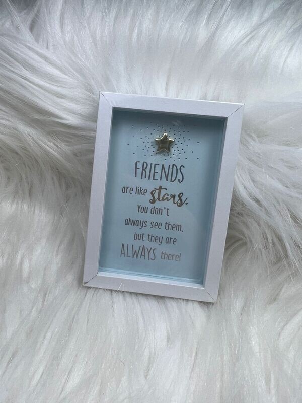 Friends are like stars - Fotolijst S - Mt33