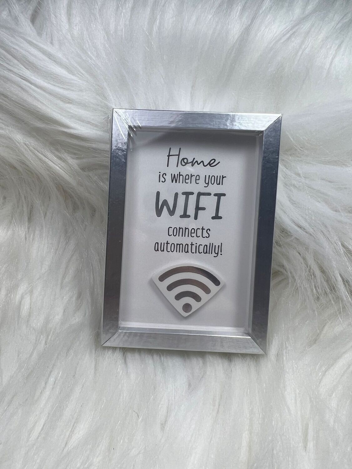 Home is where your WIFI connects automatically - Fotolijst S - Mt34
