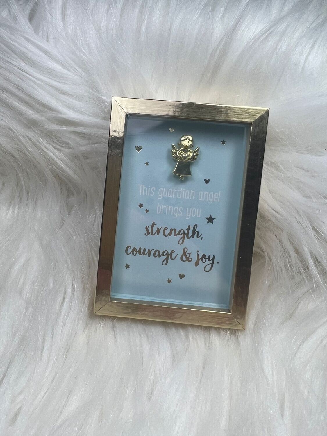 This guardian angel brings you strenght courage and joy - Fotolijst S - Mt35