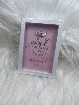An angel without wings is called mum - Fotolijst S - Mt43