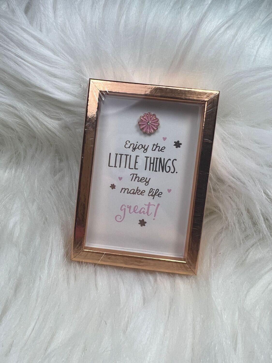 Enjoy the little things - Fotolijst S - Mt36