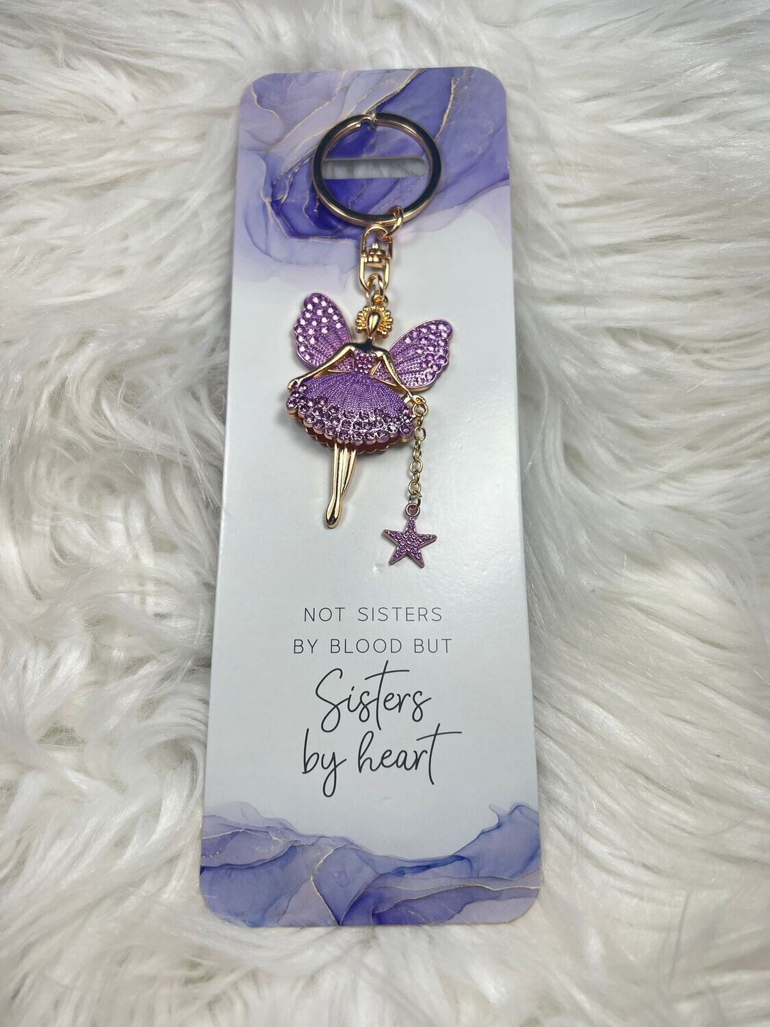 Sleutelhanger Sprankelende engel - Sister