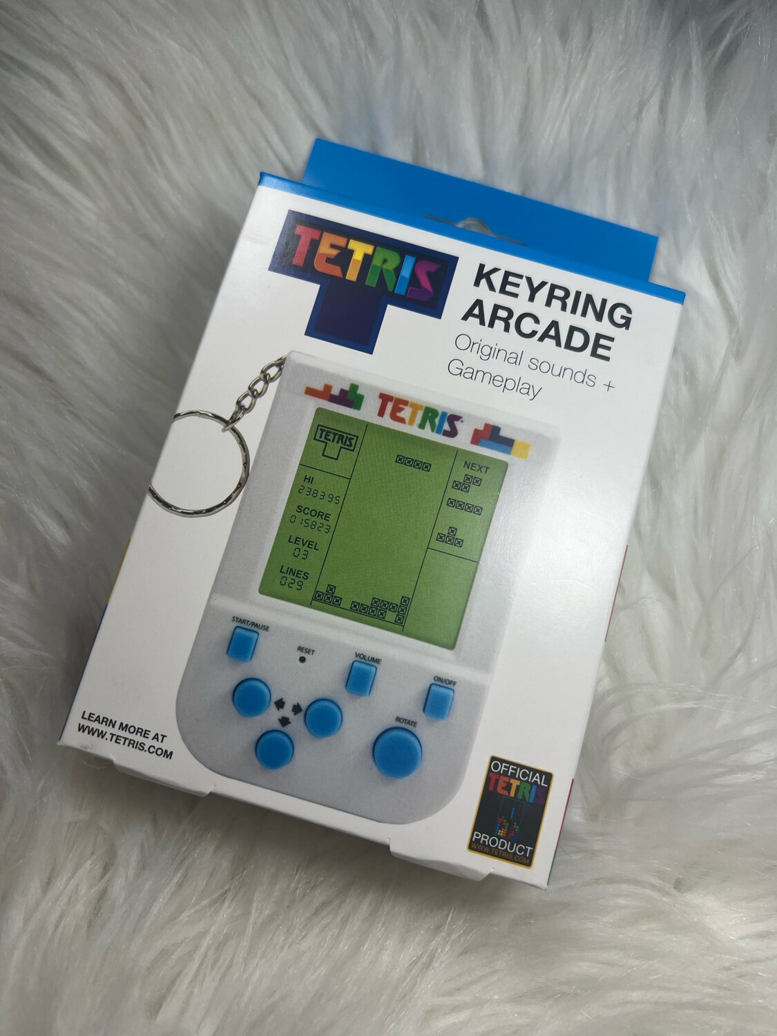 Tetris Sleutelhanger Game
