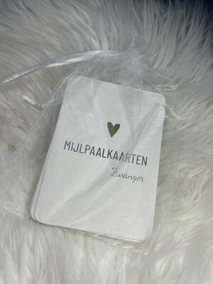 Mijlpaalkaarten - Zwanger