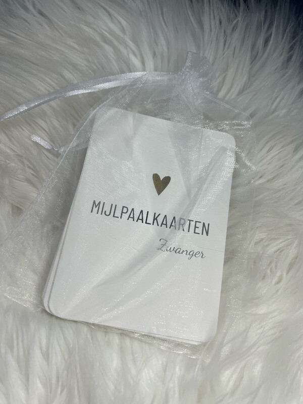 Mijlpaalkaarten - Zwanger