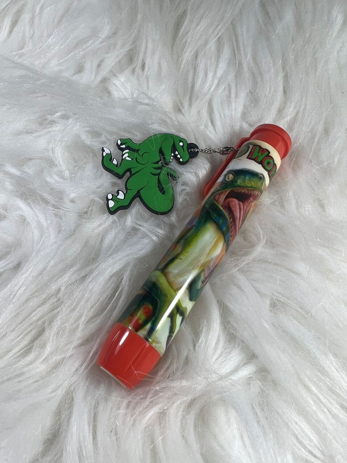 Gumstift Dino World, Kleur: Rood