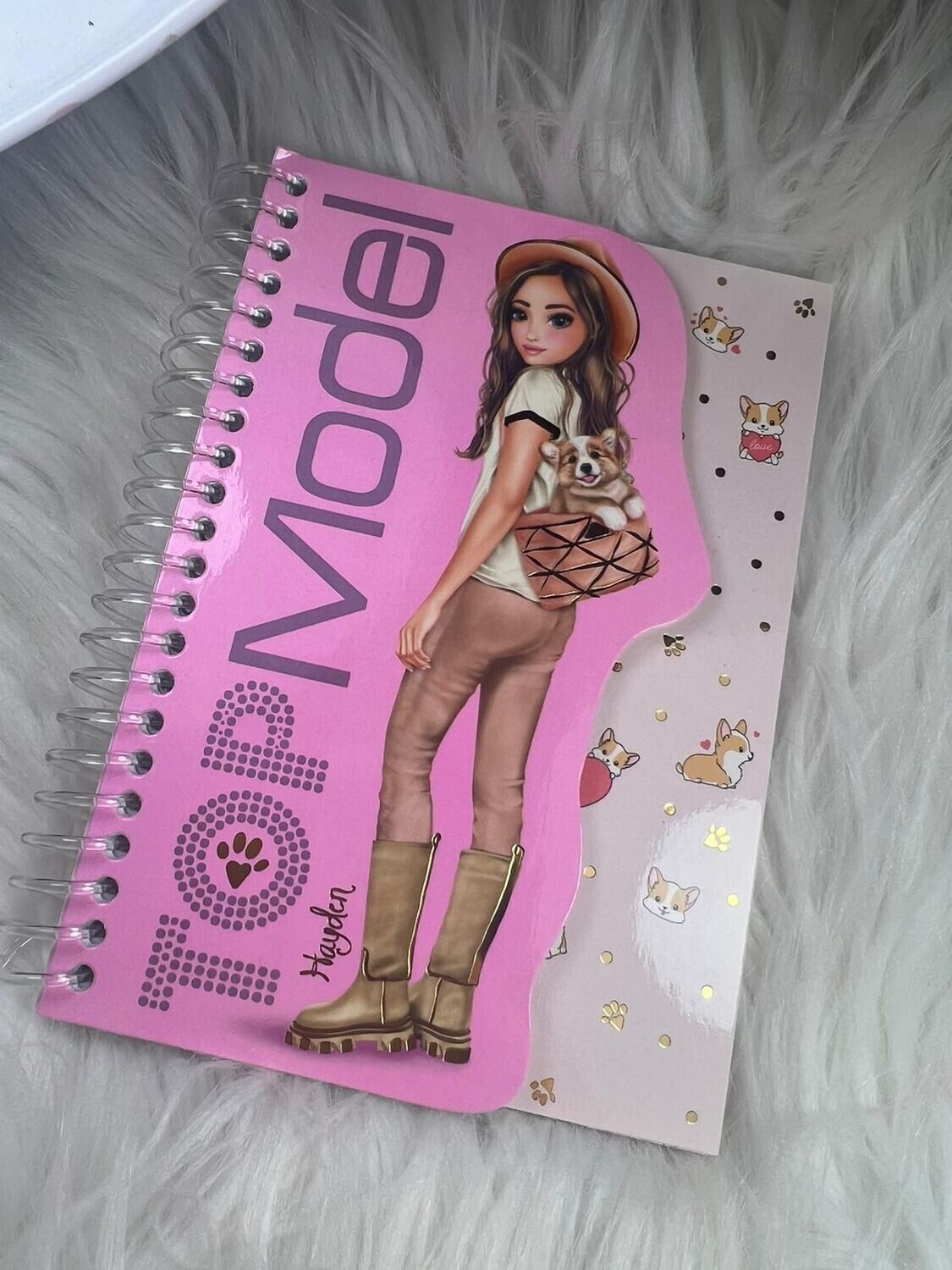 TOPModel Notitieboek, Personage: Hayden