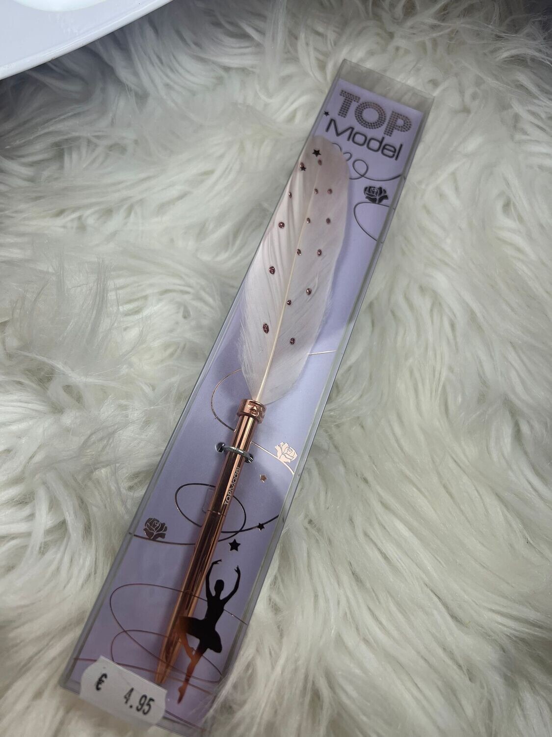 TOPModel Veer pen ballet, Kleur: Blauw