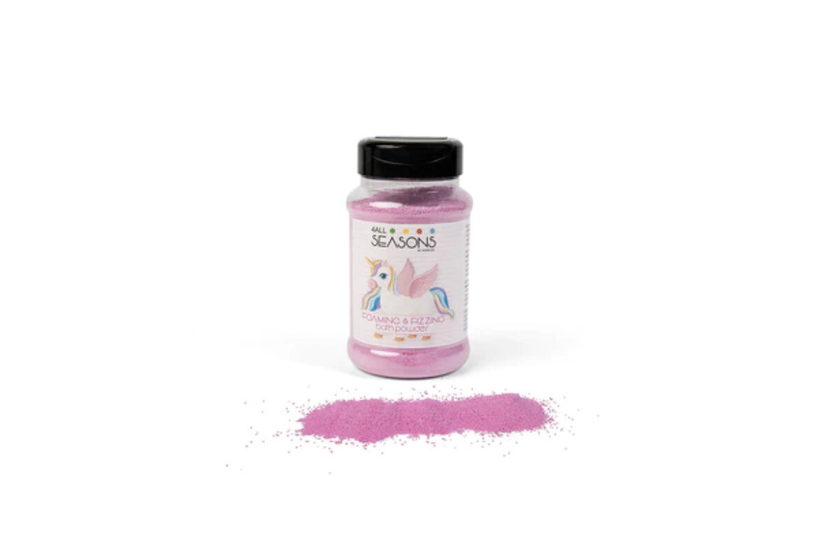 Fizzing &amp; foaming bath powder Unicorn 450ml