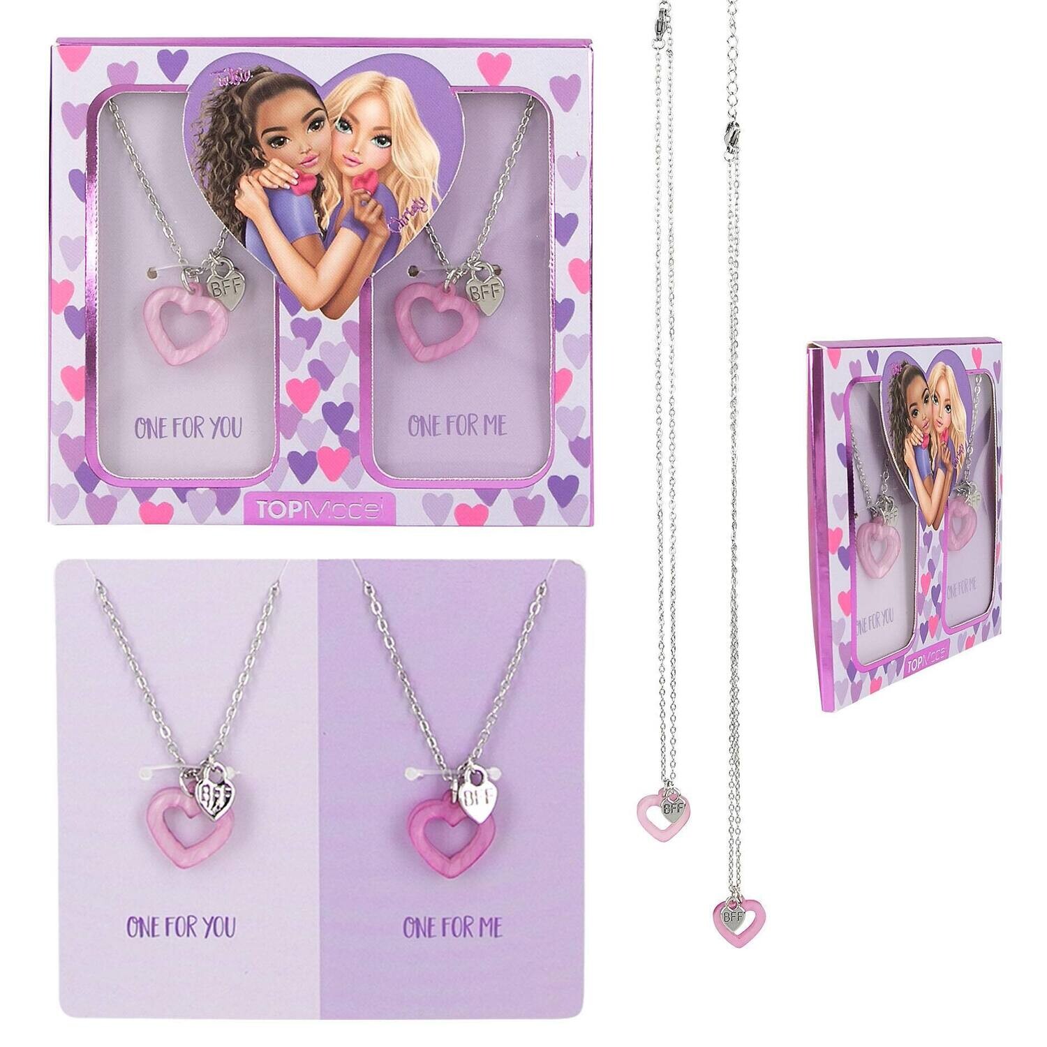TopModel  BFF ketting, Kleur: Paars