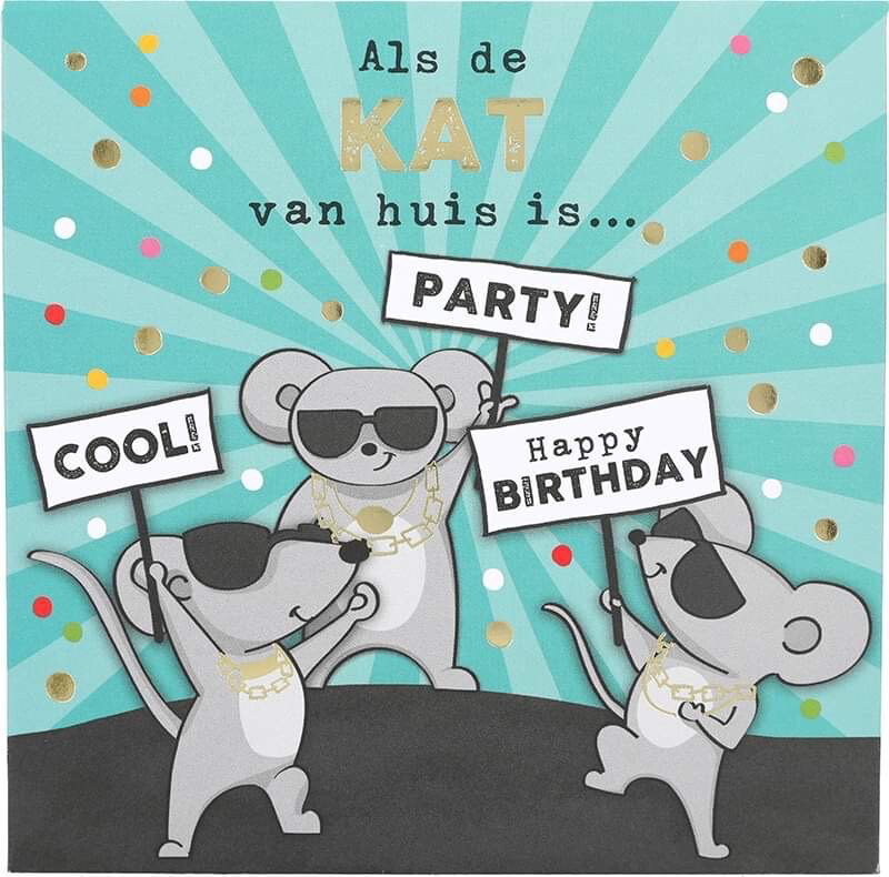 Als De Kat Van Huis Is K29