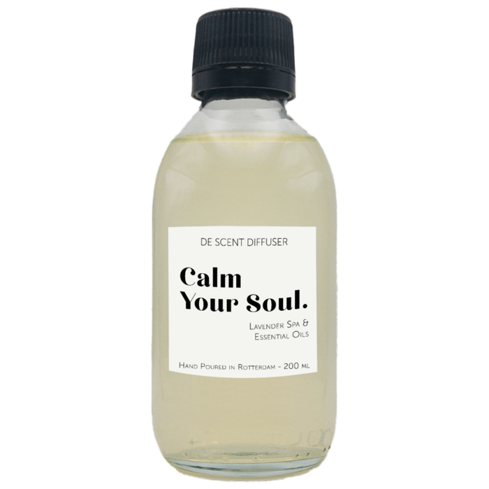 Navulling Geurstokjes Calm Your Soul 200ml