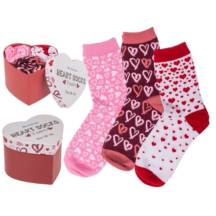 Set Sokken Valentijn Maat 36-42