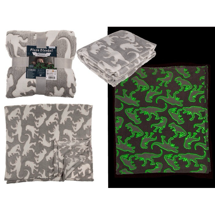 Plaid Dino Glow In The Dark