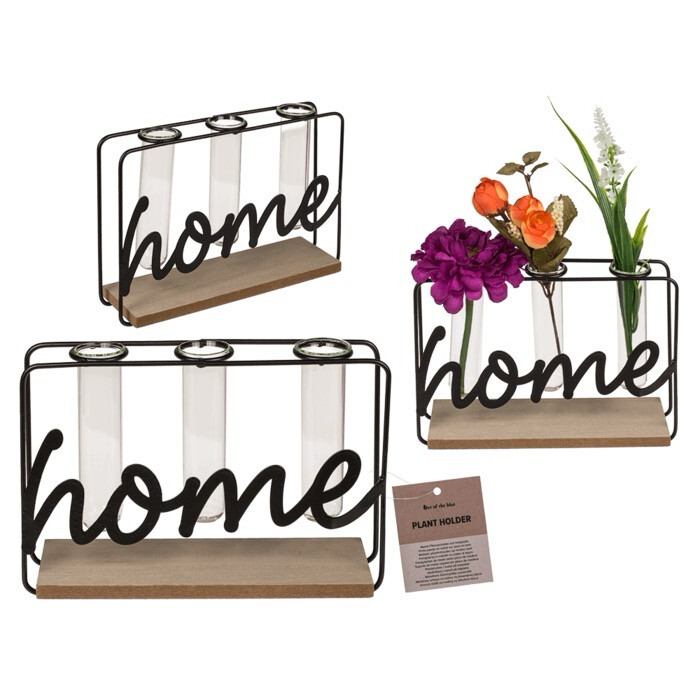 Metalen Houder 3 Buisjes Home
