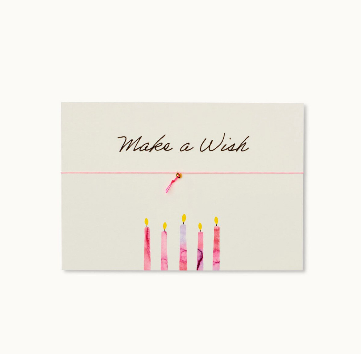 Kaart Met Armband Make A Wish