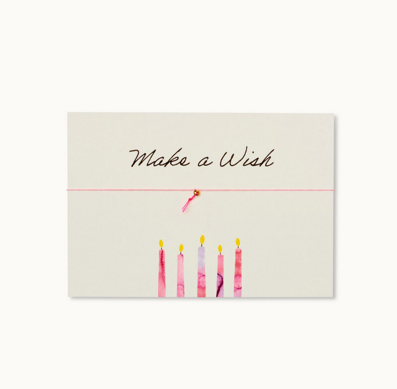 Kaart Met Armband Make A Wish