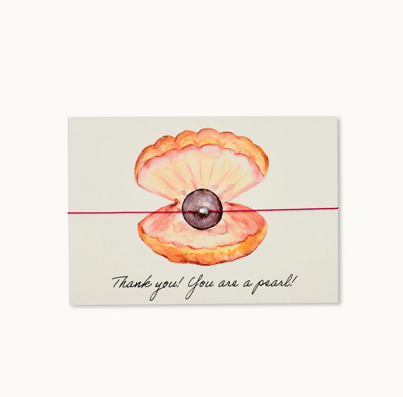 Kaart Met Armband Thank You! You’re A Pearl!