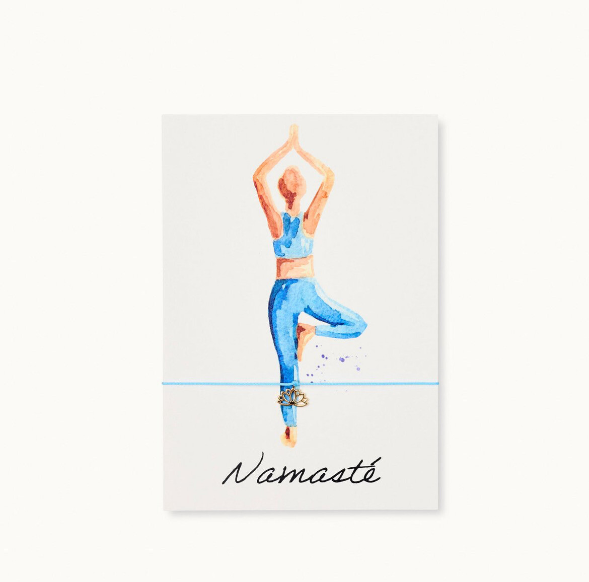 Kaart Met Armband Namasté