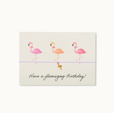 Kaart Met Armband Have A Flamazing Birthday