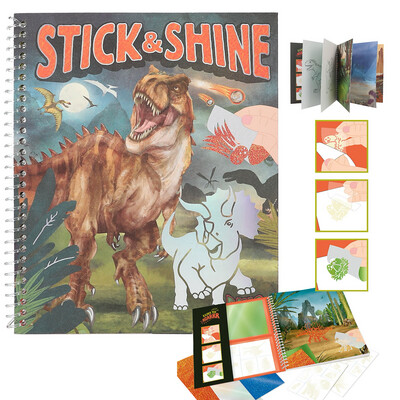 Dino World Stick &amp; Shine