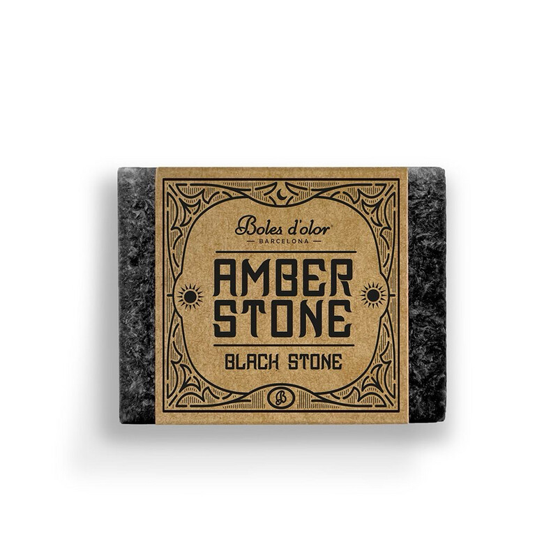 Amber Stone Black Stone
