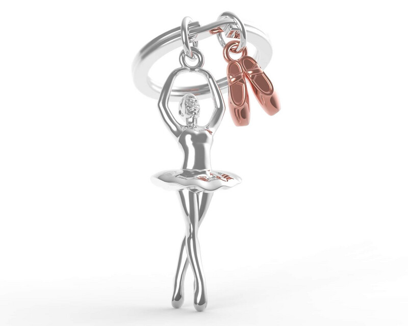 Metalmorphose Sleutelhanger Ballerina