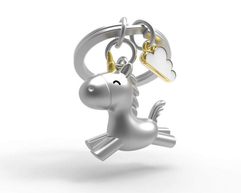 Metalmorphose Sleutelhanger Unicorn