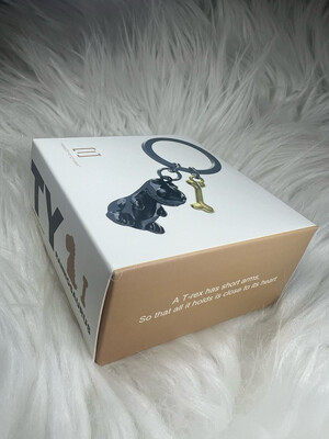 Metalmorphose Sleutelhanger Dino