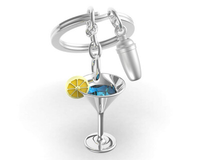Metalmorphose Sleutelhanger Cocktail