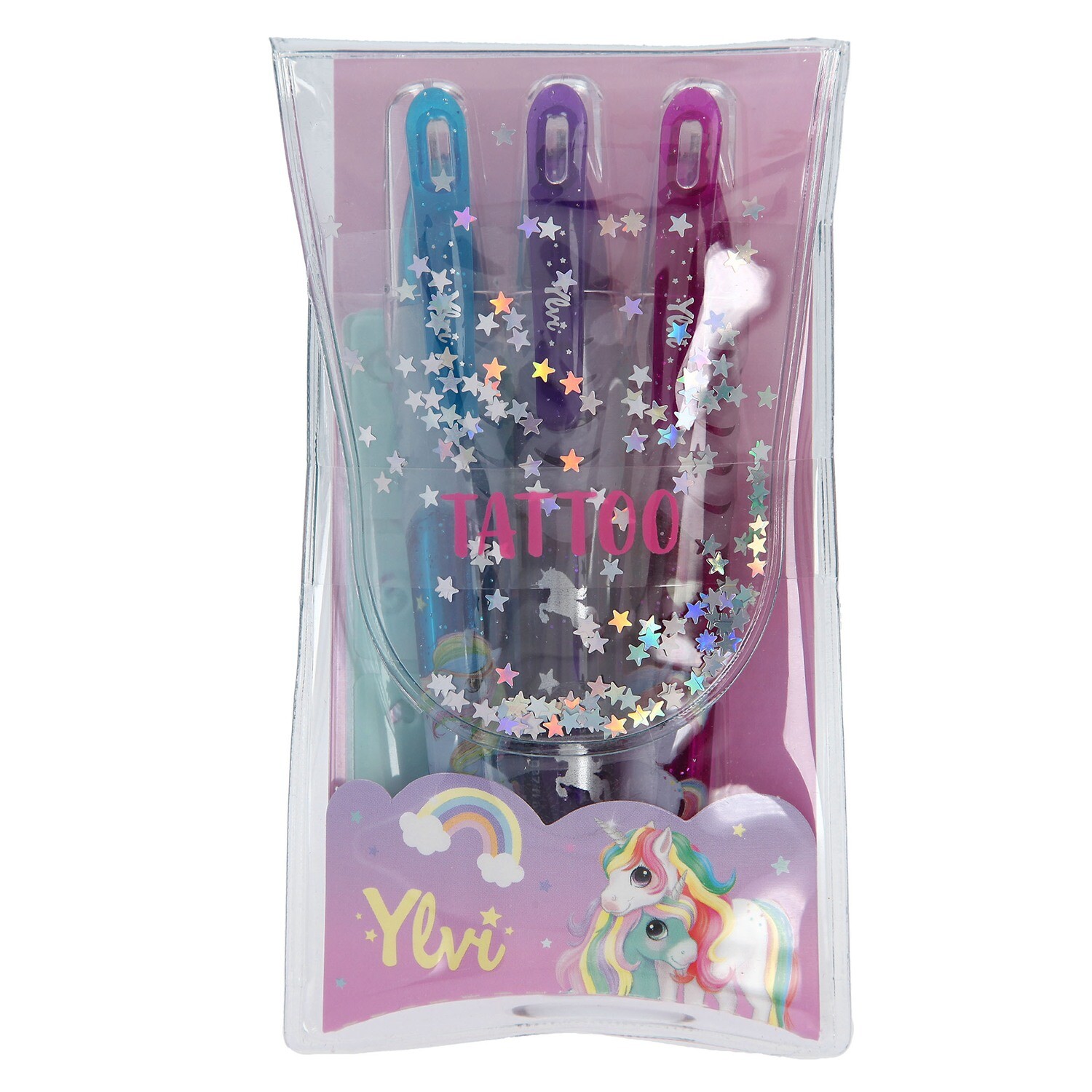 Ylvi tattoo glitter gelpennen