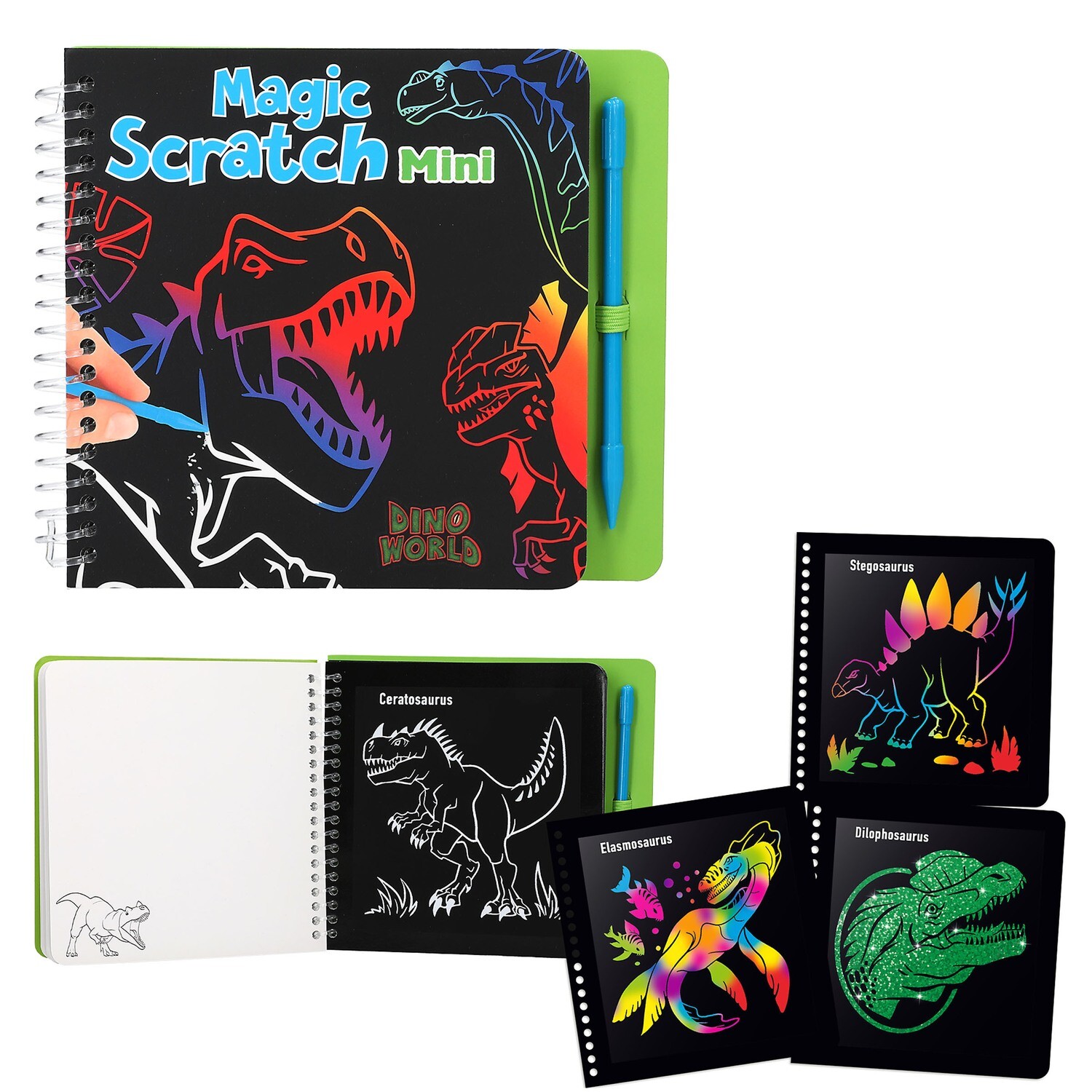 Dino World Mini Magic Scratch