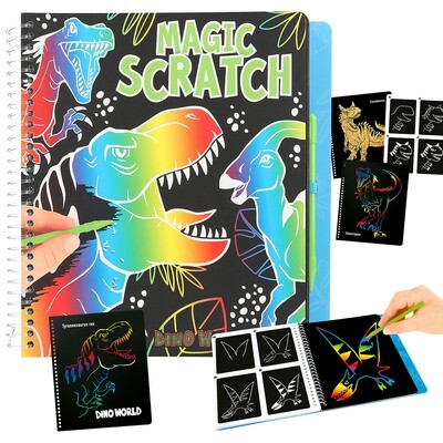 Dino World Magic Scratch