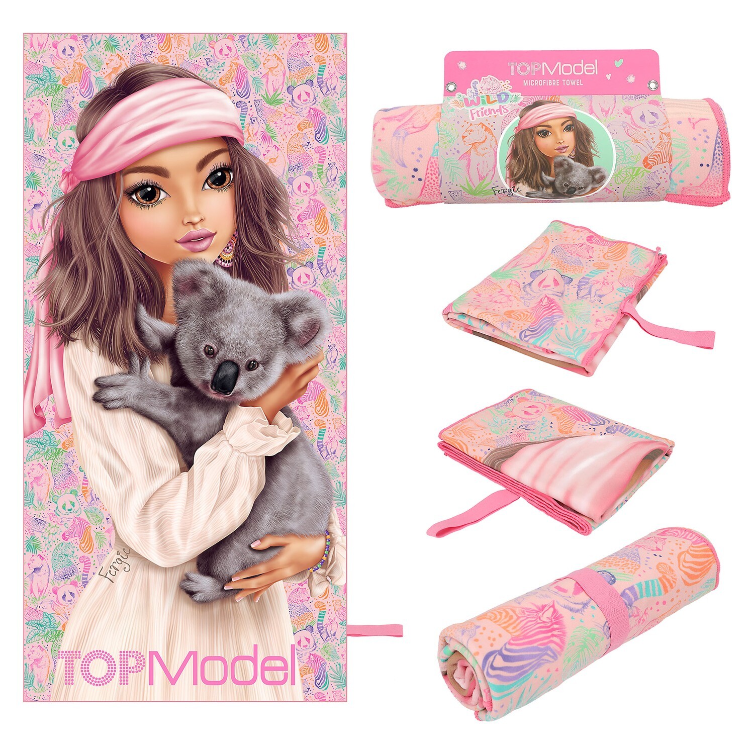 TOPModel microvezelhanddoek WILD