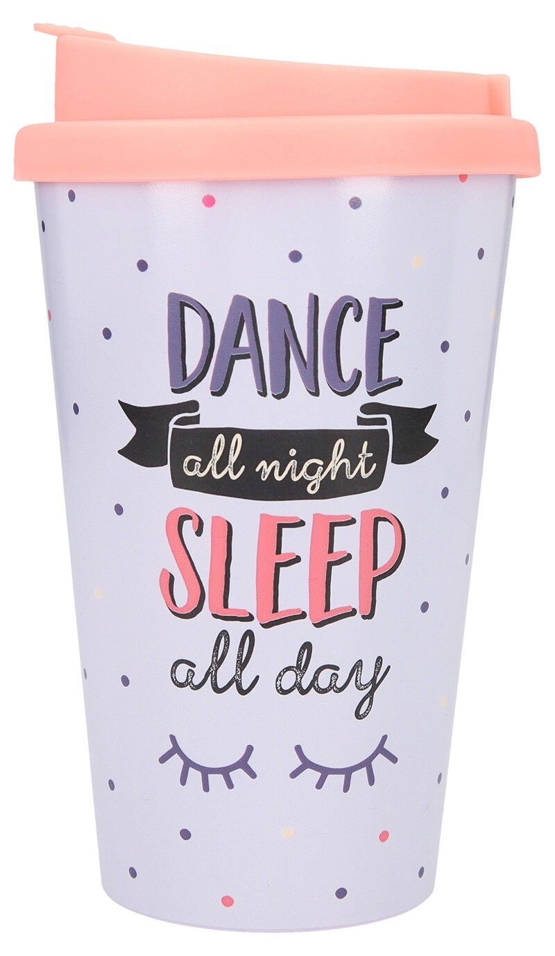 Beker to go 011 dance all night sleep all day