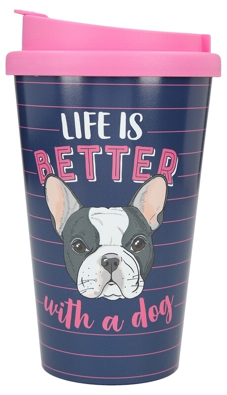 Beker to go 032 life is better with a dog